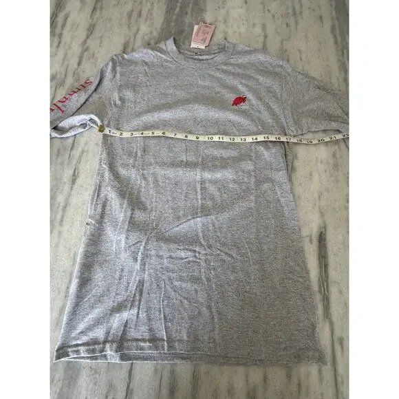 Simply Southern Gray Turtle Tracker Christmas Holiday Tee Shirt Size Small - Picture 8 of 9